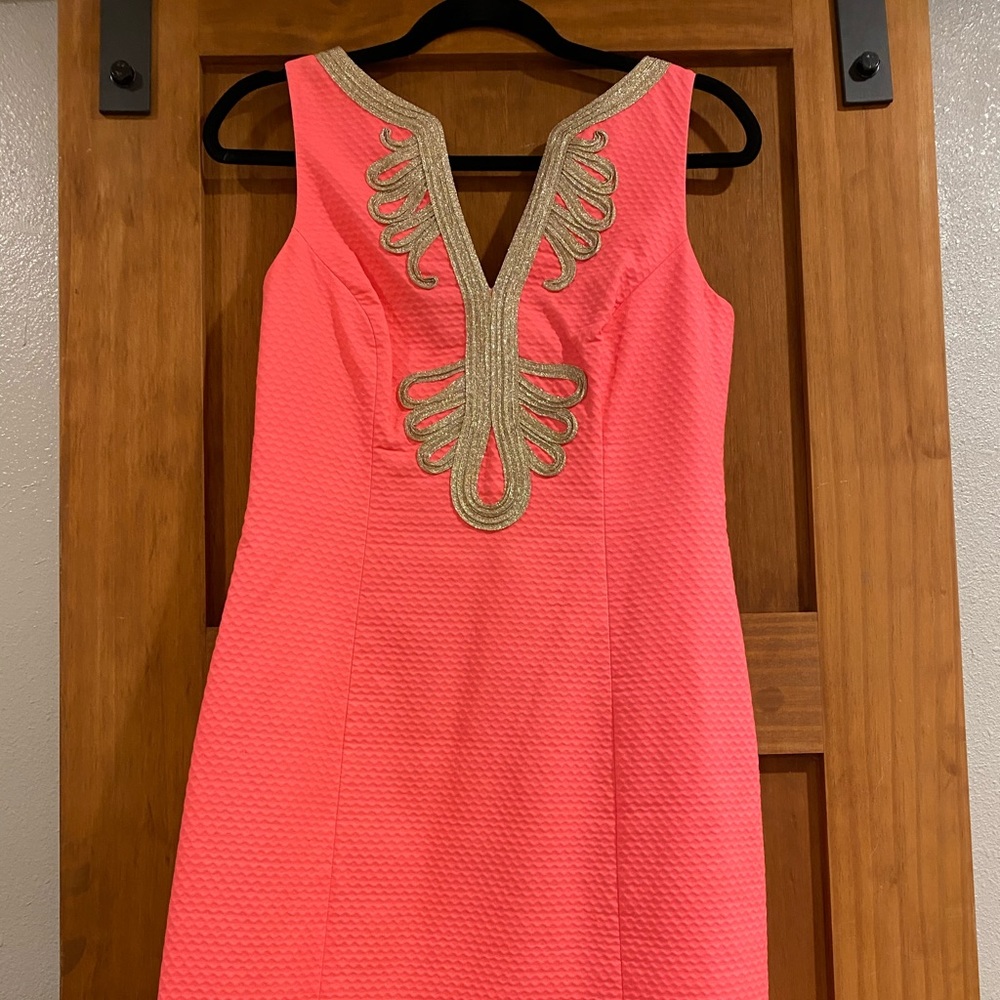 Lilly Pulitzer|Janice Shift|Neon Pucker Pink